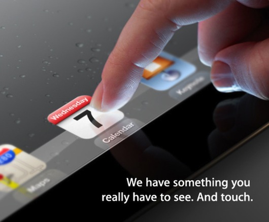 Apple’s iPad 3 invitation